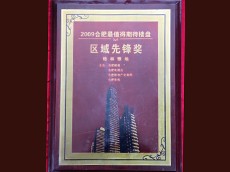 2009年度合肥最值得期待楼盘区域先锋（格林雅地）